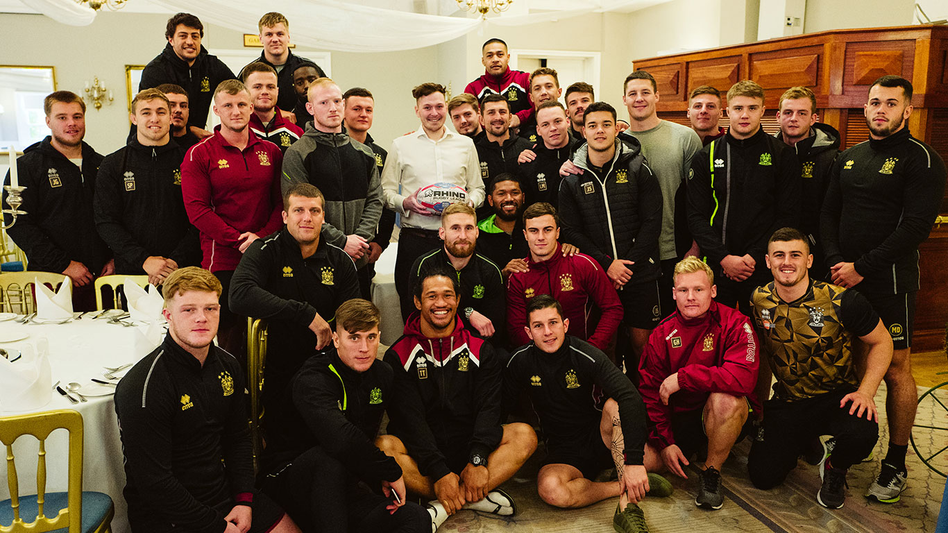 Jamie and Wigan Warriors